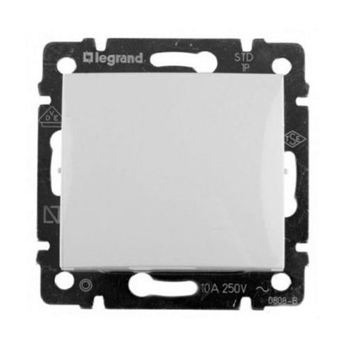 

Выключатель Legrand Valena, 1кл., скрытый монтаж, механизм с накладкой без рамки, белый (774402)