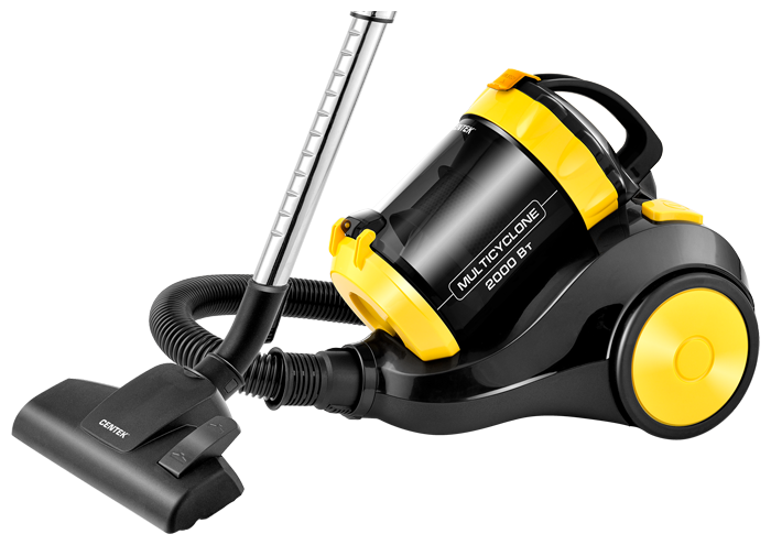 

Пылесос Centek CT-2529 2000Вт, 1.5л, 4.7м, черный/желтый (CT-2529), CT-2529