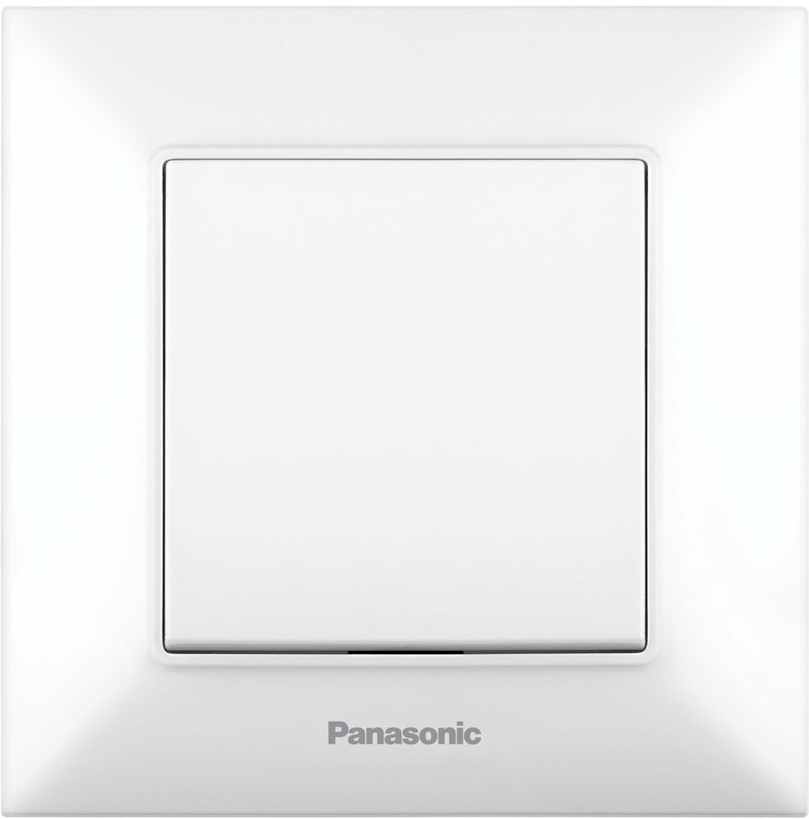 

Выключатель проходной Panasonic Arkedia Slim, 1кл., индикатор/подсветка, скрытый монтаж, в сборе, белый (WNTC00052WH-RU)