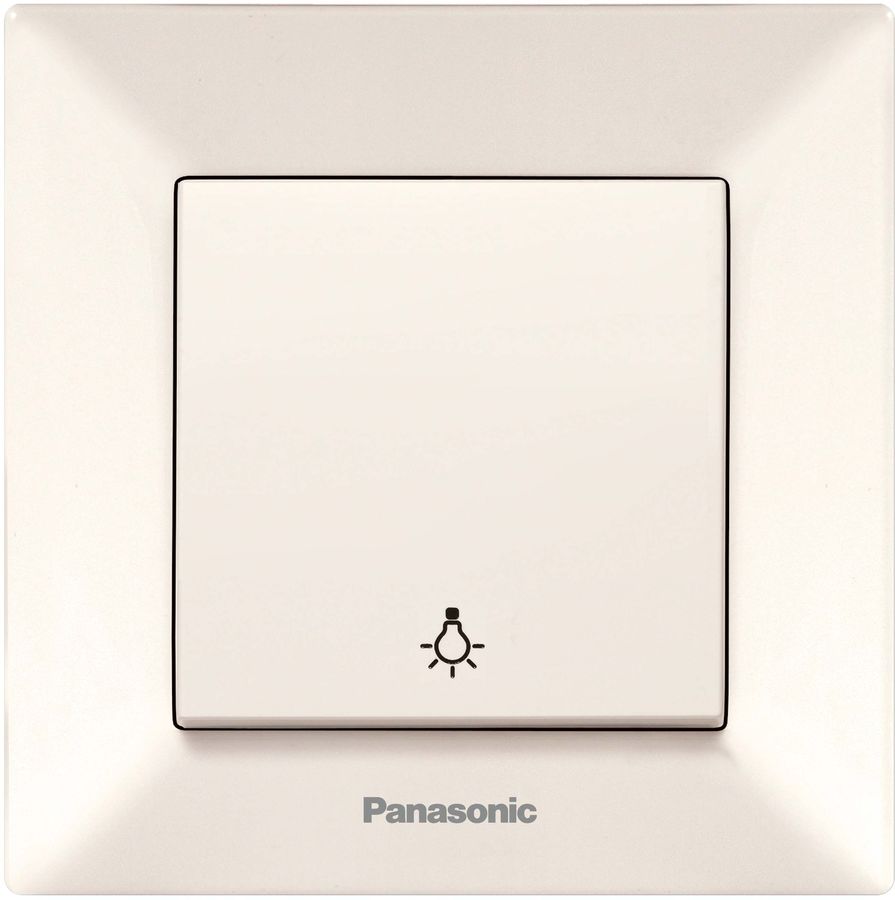 

Выключатель Panasonic Arkedia, 1кл., скрытый монтаж, в сборе, бежевый (WMTC00162BG-RU), 0