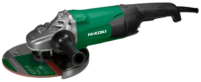 

УШМ (болгарка) HIKOKI G23ST, сетевая, 2000Вт, 230мм, 6600 об/мин, 5кг (G23STNSZ), G23ST