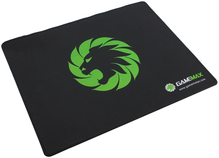 Коврик для мыши GameMax GMP-001, игровой, 320x400x3mm, зеленый,черный