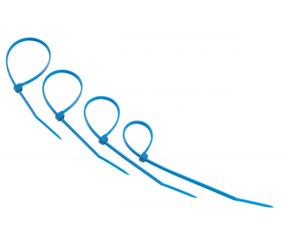 

Стяжка Rexant, 2.5мм x 15см, 25шт., синий (07-0155-25)