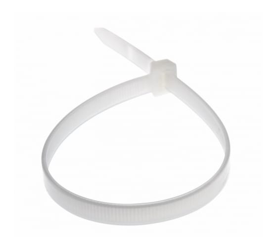 

Стяжка Rexant, 8мм x 30см, 100шт., белый (07-0302)