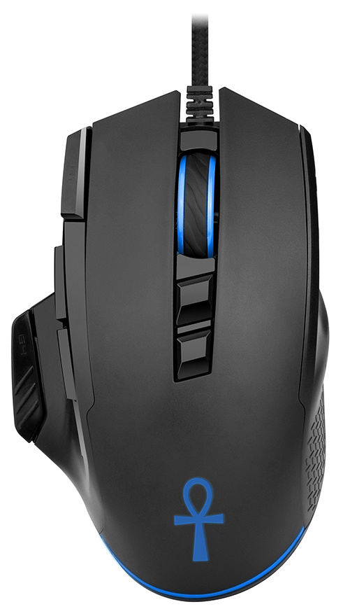 Мышь Oklick 727G ANUBIS, USB, черный
