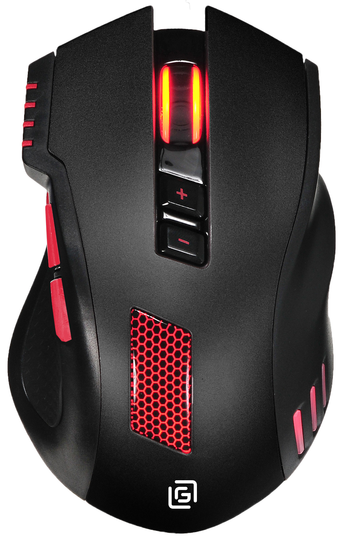 

Мышь проводная Oklick 806G, 3200dpi, оптическая светодиодная, USB, черный (G800), 806G