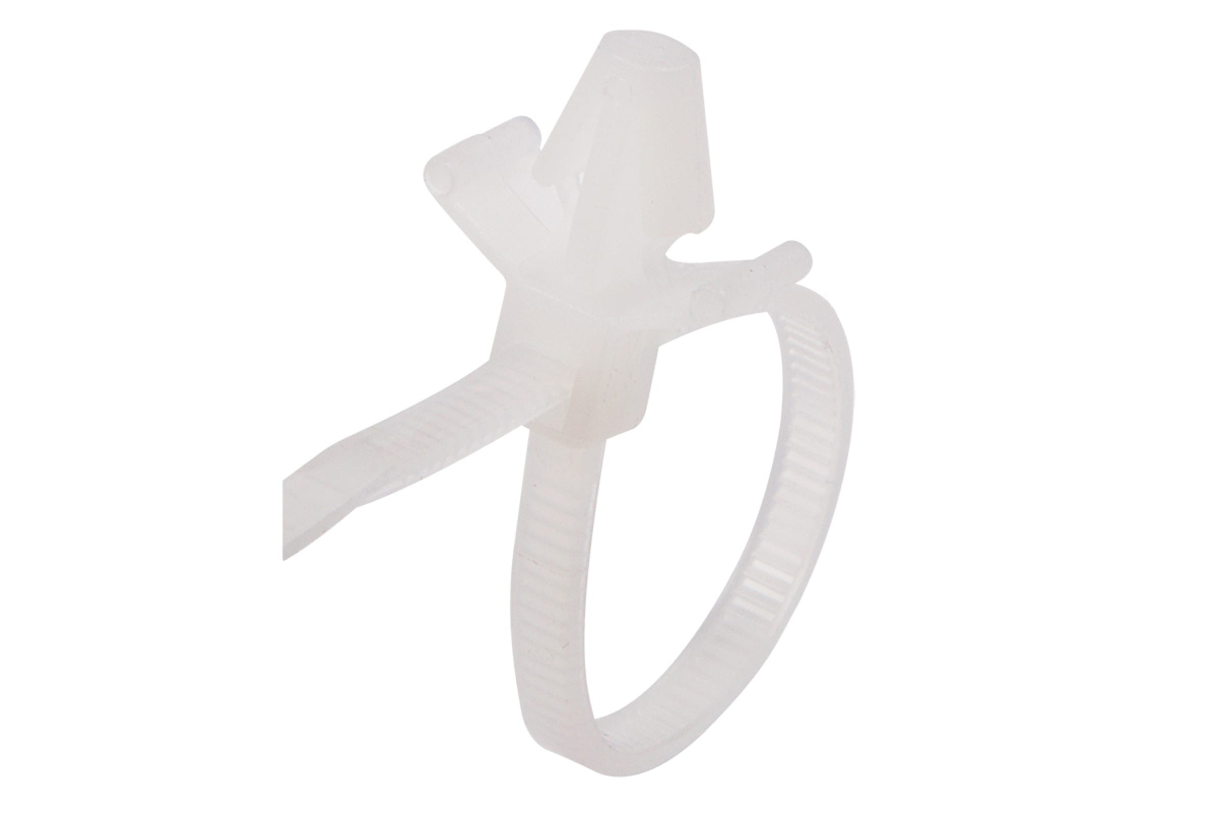 

Стяжка Rexant, 2.5мм x 10см, 100шт., с дюбель-пистоном, белый (07-0107)