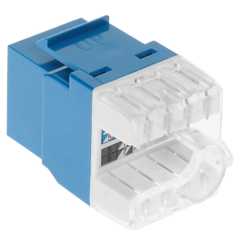 

Модуль Keystone Lanmaster LAN-OK45U5E/180P-BL, RJ-45 cat.5e, 1шт., синий (LAN-OK45U5E/180P-BL), LAN-OK45U5E/180P-BL