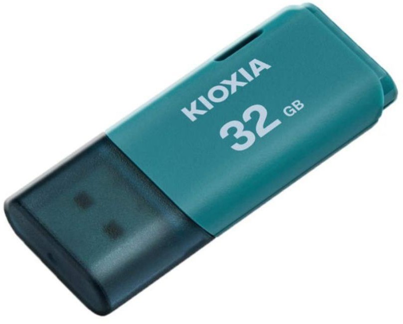 

Флешка 32Gb KIOXIA TransMemory U202, голубой (LU202L032GG4), U202