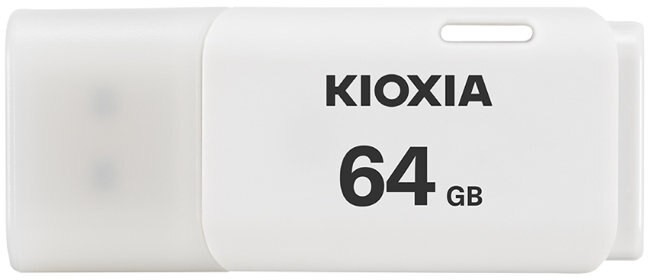 Флешка 64Gb USB 2.0 KIOXIA TransMemory U202, белый (LU202W064GG4)