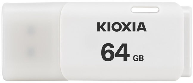 

Флешка 64Gb USB 2.0 KIOXIA TransMemory U202, белый (LU202W064GG4), U202