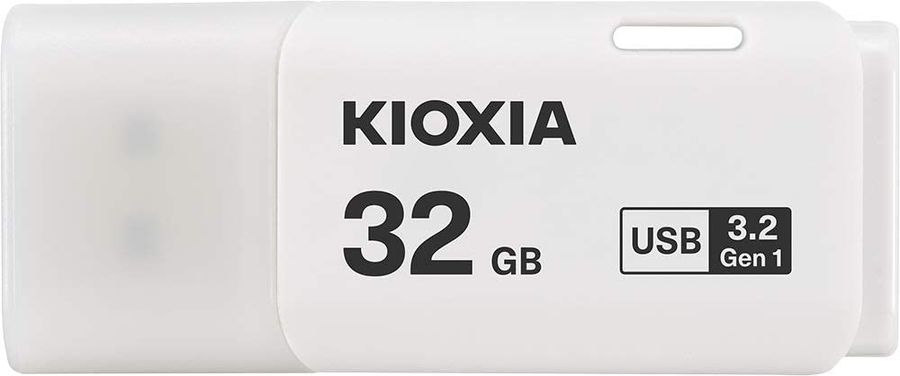 

Флешка 32Gb USB 3.2 Gen 1 Kioxia TransMemory U301 , белый (LU301W032GG4 ), U301