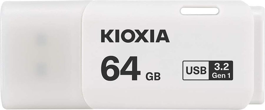 

Флешка 64Gb USB 3.2 Gen 1 Toshiba TransMemory U301 , белый (LU301W064GG4 ), U301