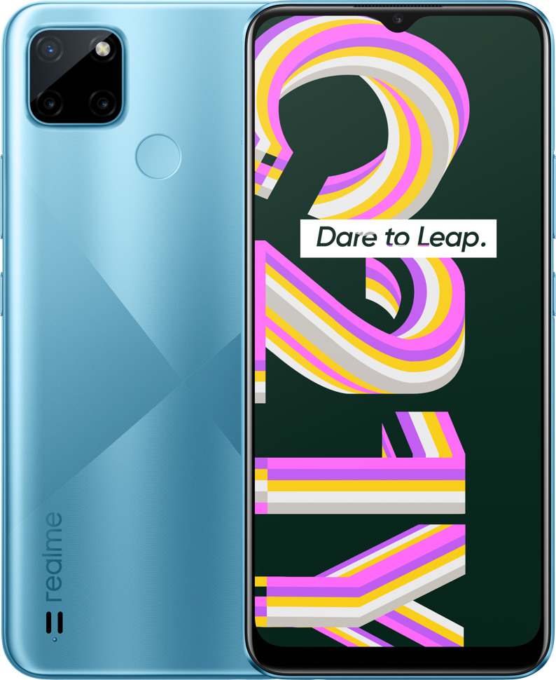 

Смартфон Realme C21Y, 6.5" 720x1600 IPS, Unisoc T610, 3Gb RAM, 32Gb, 3G/4G, Wi-Fi, BT, 3xCam, 2-Sim, 5000 мА⋅ч, Micro-USB, Android 10, голубой, C21Y