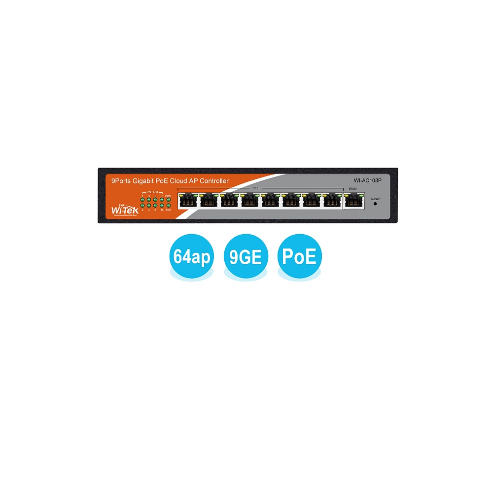 Контроллер Wi-Tek, WI-AC108P (WI-AC108P)