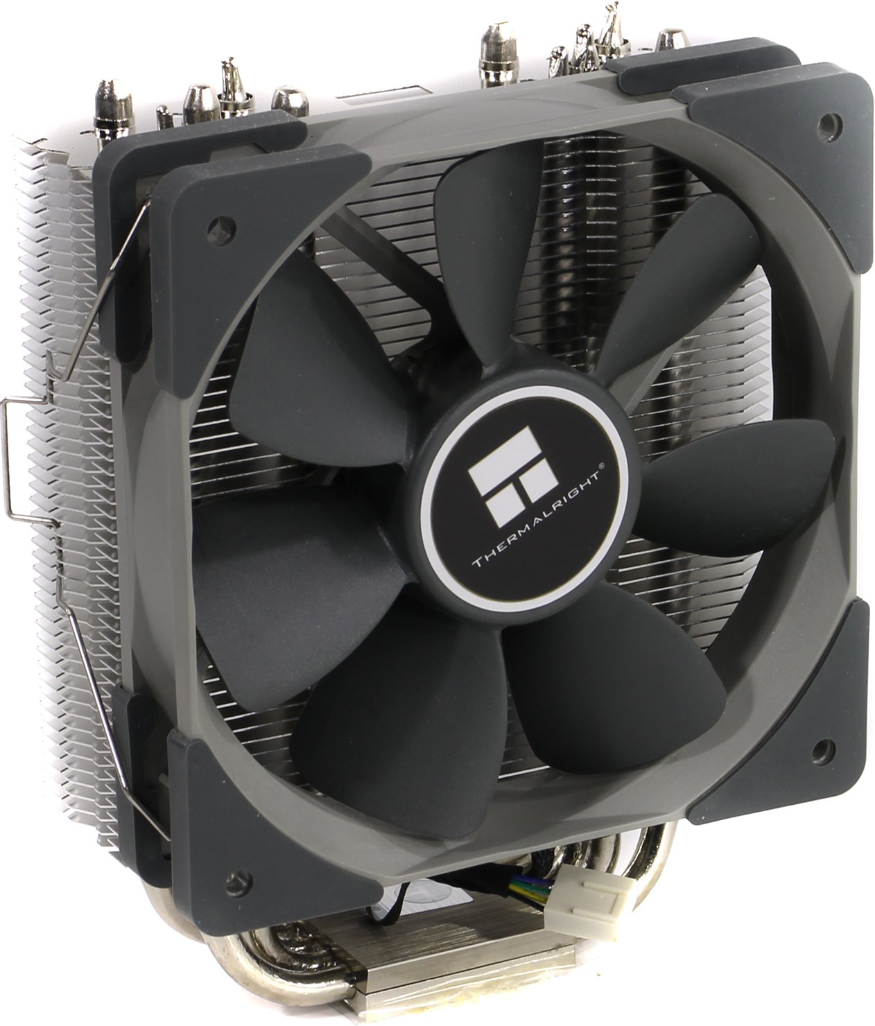 

Кулер для процессора Thermalright TA 120 для Socket/115x/1200/2011/2011-3/2066/AM4, 120мм, 1800rpm, 25 дБ, 200Вт, 4-pin PWM, Al, 120