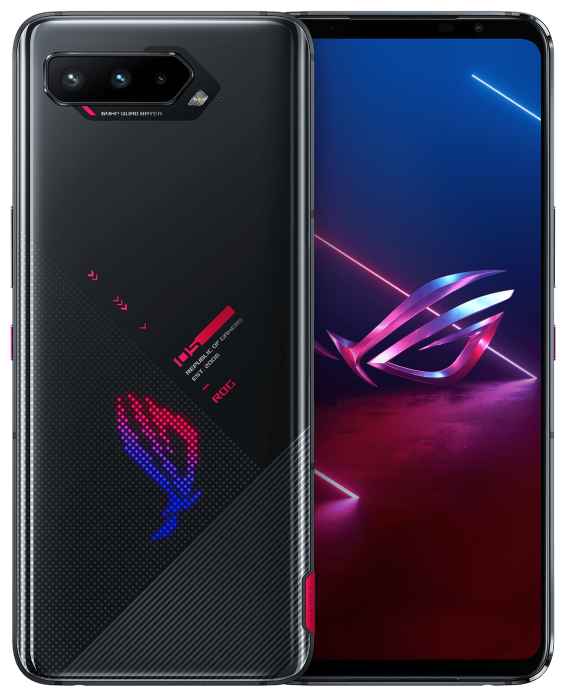 

Смартфон ASUS ROG Phone 5s, 6.78" 2448x1080 AMOLED, Qualcomm Snapdragon 888+ 5G, 16Gb RAM, 512Gb, 3G/4G/5G, NFC, Wi-Fi, BT, 2xCam, 2-Sim, 6000mAh, USB Type-C, Android 11, черный (ZS676KS-1A060RU), ROG Phone 5s