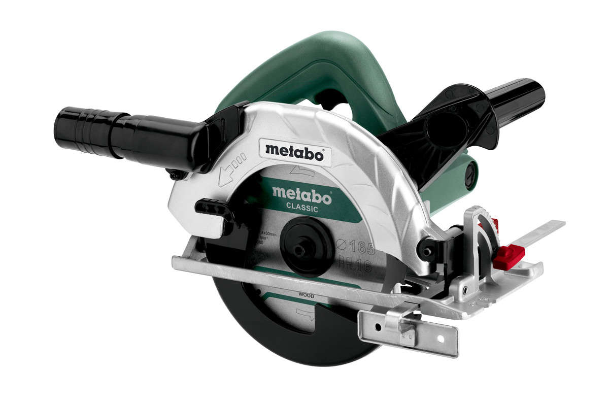 

Дисковая пила Metabo KS 165, 1.05 кВт, 5800 об/мин, диаметр диска 16.5 см (602363000), KS 165