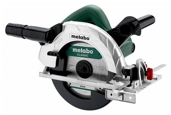 

Дисковая пила Metabo KS 190, 1.05 кВт, 5800 об/мин, диаметр диска 19 см (602364000), KS 190