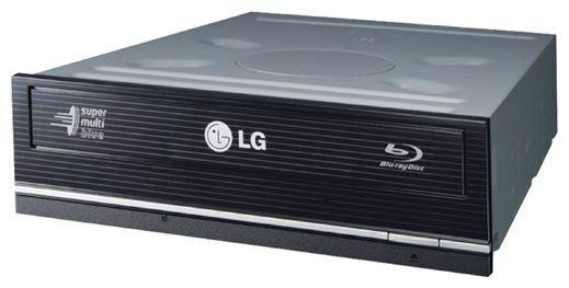 Привод Blu-Ray LG WH10LS30 BDx10, DVDx16, SATA, черный, Retail