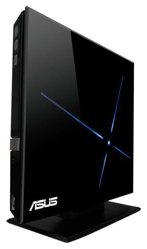 Внешний привод BD-ROM/DVD-RW ASUS SBC-04D1S-U, USB