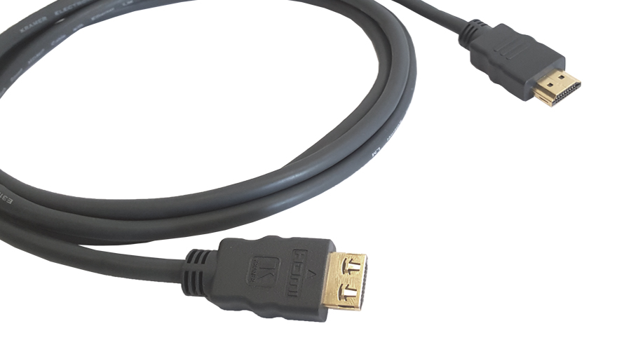 

Кабель HDMI(19M)-HDMI(19M) v1.4 4K, 60см, черный Kramer (C-MHM/MHM-2)