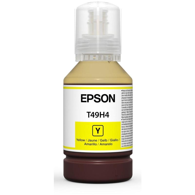 

Чернила Epson T49H4, 140 мл, желтый, оригинальные для Epson SC-T3100x (C13T49H400), T49H4
