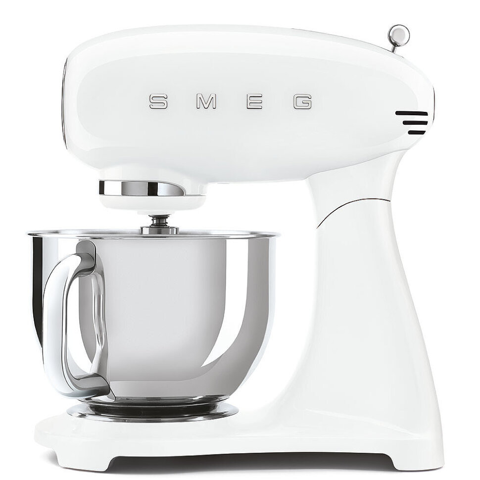 

Миксер планетарный SMEG SMF03WHEU 800 Вт, белый (2000059622), SMF03WHEU
