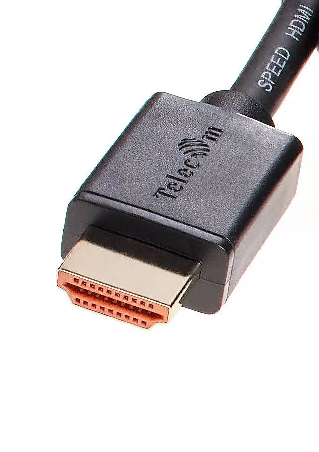 Кабель HDMI(19M)-HDMI(19M) v2.0 4K, 3м, черный Telecom (TCG215-3M) - фото 1