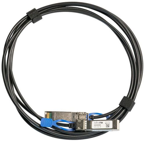 

Кабель DAC Mikrotik, SFP28-SFP28, 25 Гбит/с, 3м, черный (XS+DA0003)