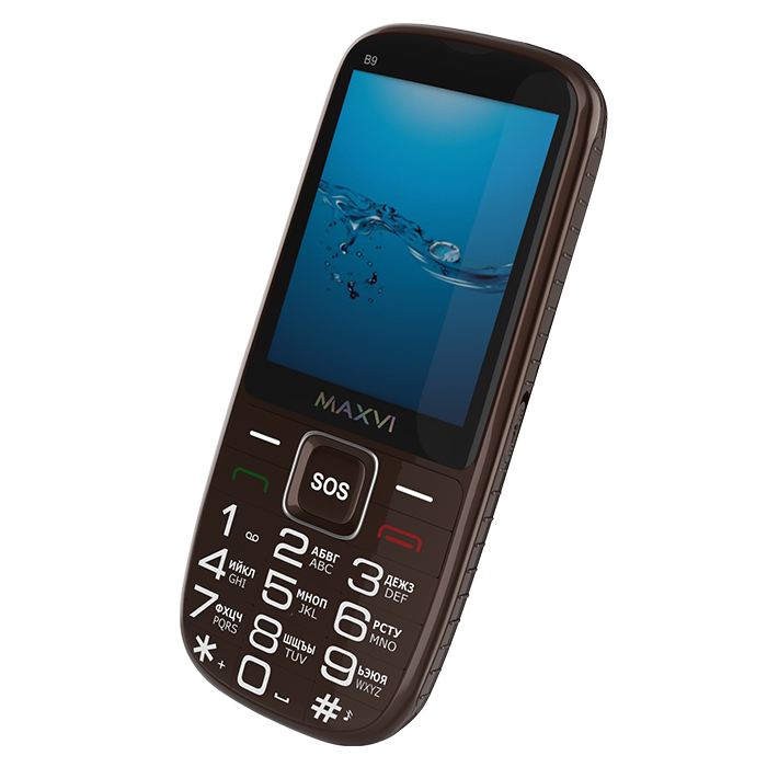 

Мобильный телефон MAXVI B9, 2.8" 320x240 TFT, Spreadtrum SC6531Е, 32Mb RAM, 32Mb, BT, 1xCam, 2-Sim, 2000 мА⋅ч, micro-USB, коричневый, B9
