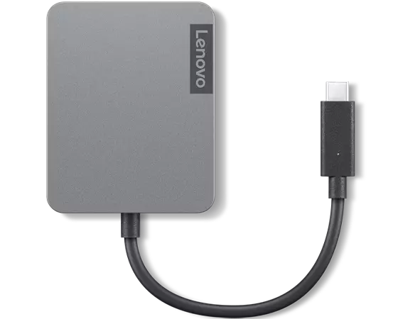 

Мультипортовый адаптер Lenovo USB-C Travel Hub Gen2, VGA, HDMI, LAN, USB 3.1, серебристый (4X91A30366), USB-C Travel Hub Gen2