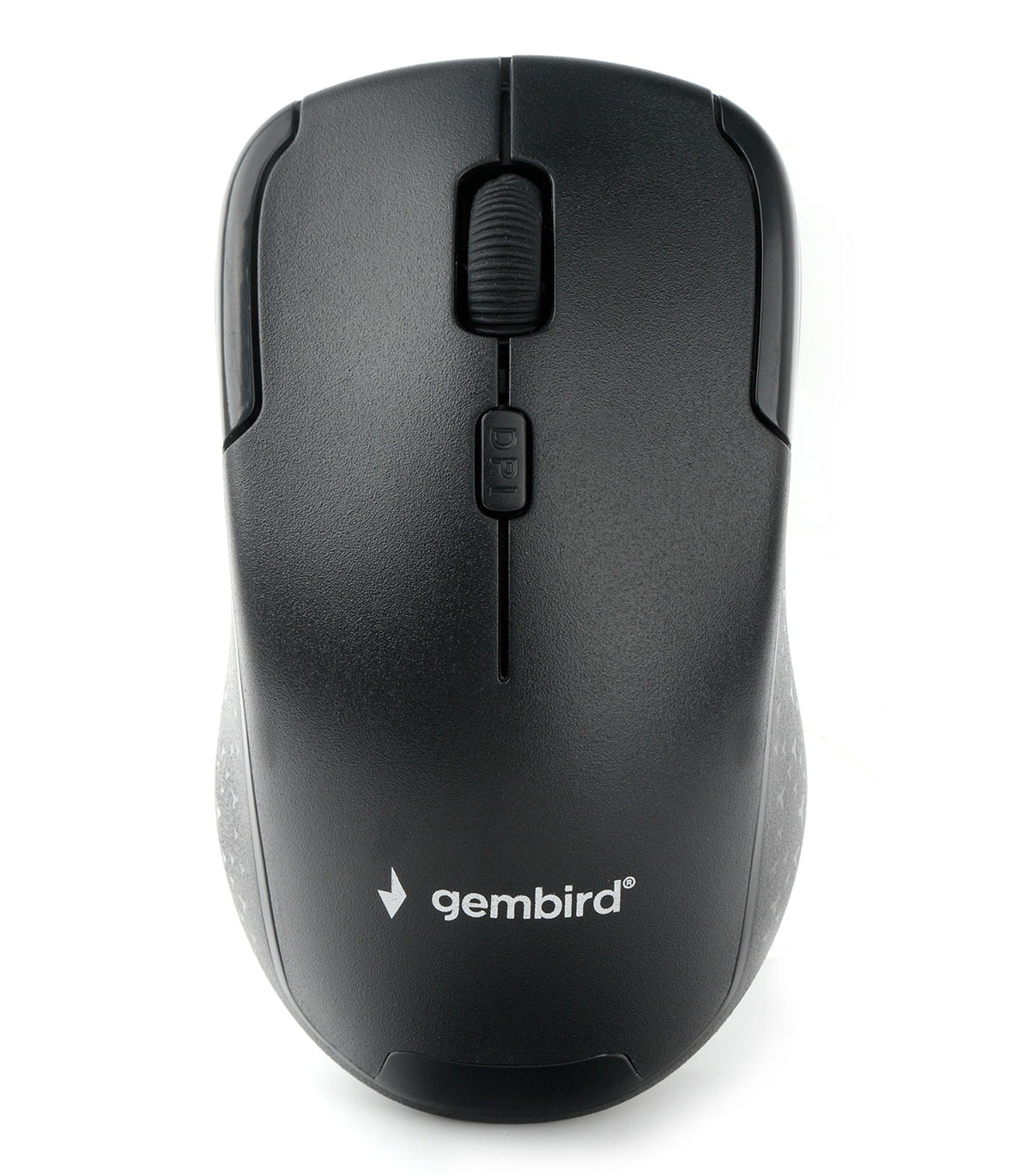 Мышь беспроводная Gembird MUSW-405, 1600dpi, оптическая светодиодная, USB, черный