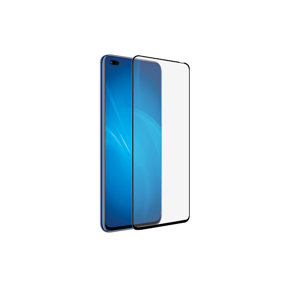 

Защитное стекло DF для экрана смартфона Huawei Huawei Nova 8i/ Honor 50 Lite, FullScreen, ударопрочное, черная рамка (DF hwColor-128 (black))