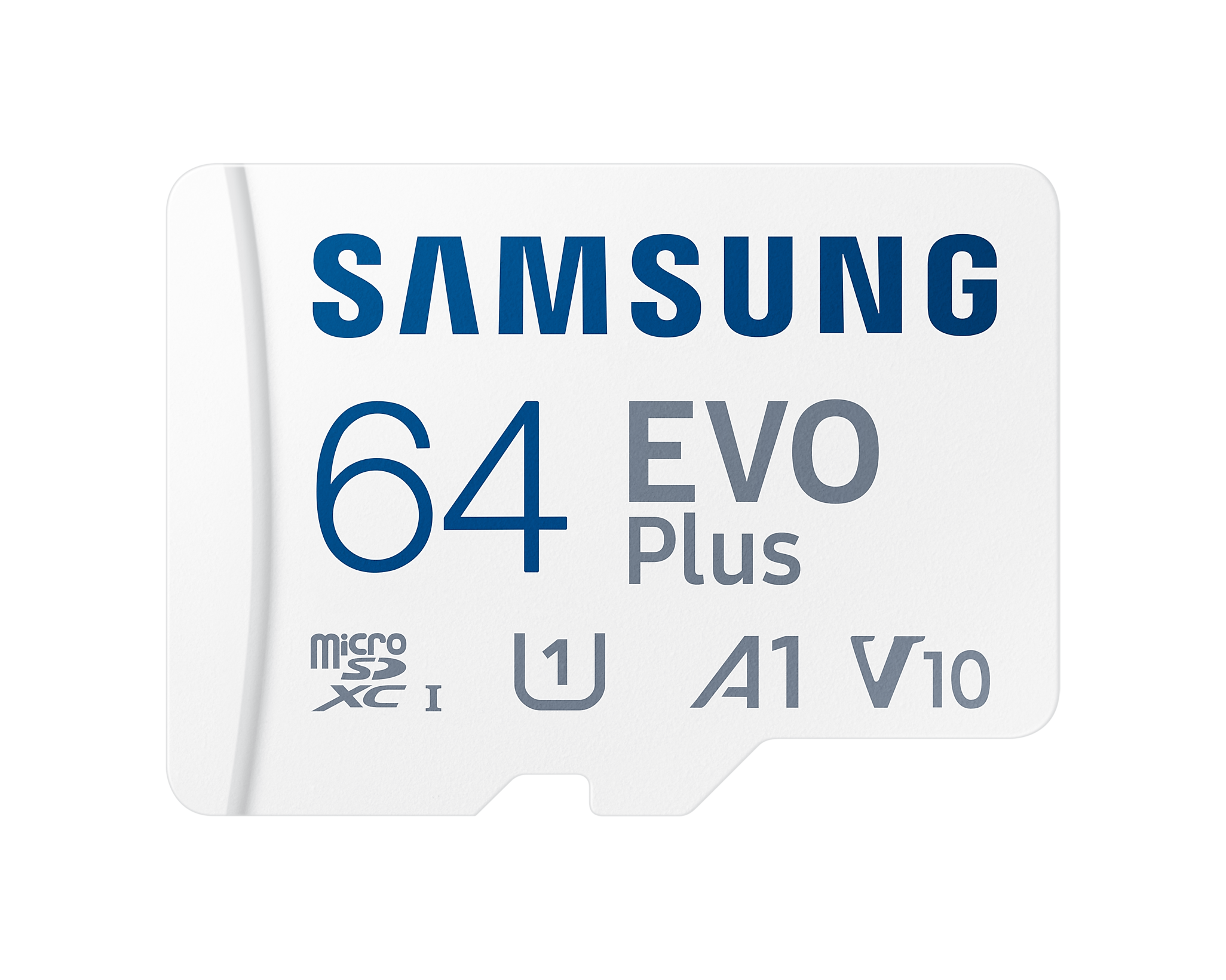 Карта памяти 64Gb microSDXC Samsung EVO Plus Class 10 UHS-I U1 V10 A1 адаптер MB-MC64KARUAPCCNEUKRПИ 130000₽