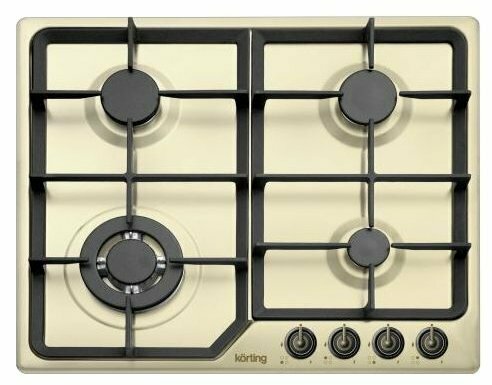

Газовая варочная панель Korting HG 630 CTSB, 4 конфорки, бежевый (HG 630 CTSB), HG 630 CTSB
