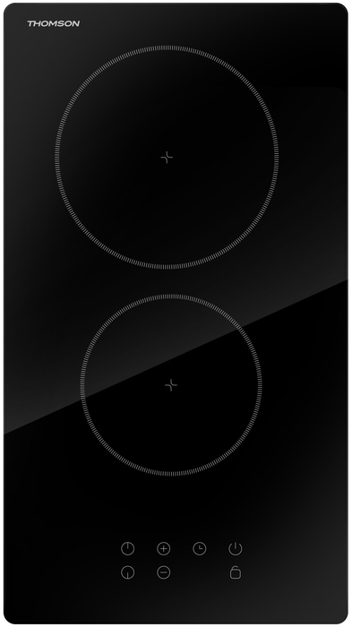 

Индукционная варочная панель THOMSON HC20-2N01 2 конфорки, черный (HC20-2N01), Черная, HC20-2N01