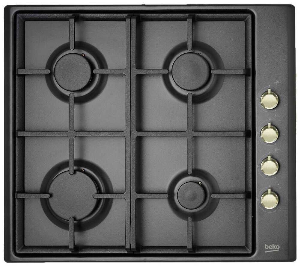 

Газовая варочная панель Beko HIZG64126AR 4 конфорки, черный (HIZG64126AR), Черная, HIZG64126AR