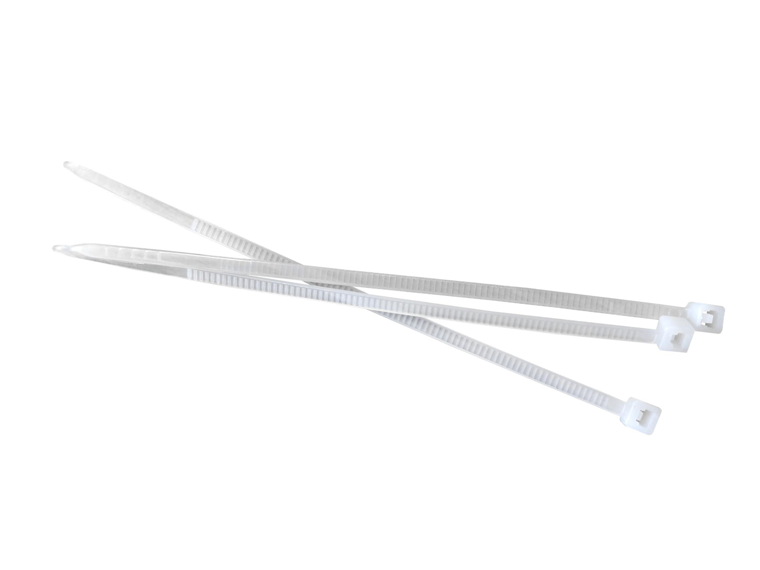 

Стяжка Netko SZ, 2.5 мм x 100 мм, 100 шт., от -35⁰С до +85⁰ С, белый (60239), SZ