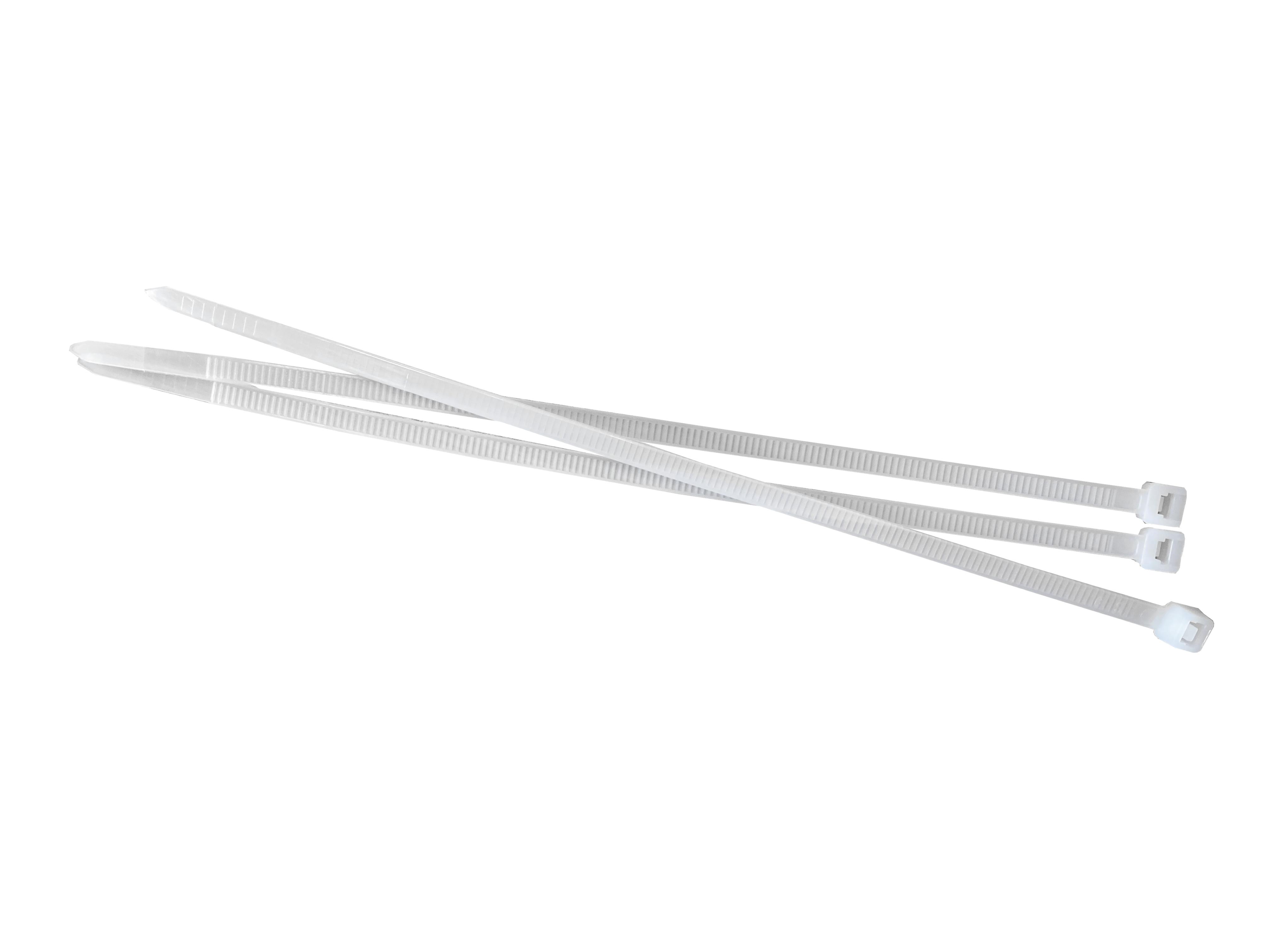 

Стяжка Netko SZ, 4.6 мм x 200 мм, 100 шт., от -35⁰С до +85⁰ С, белый (60247), SZ