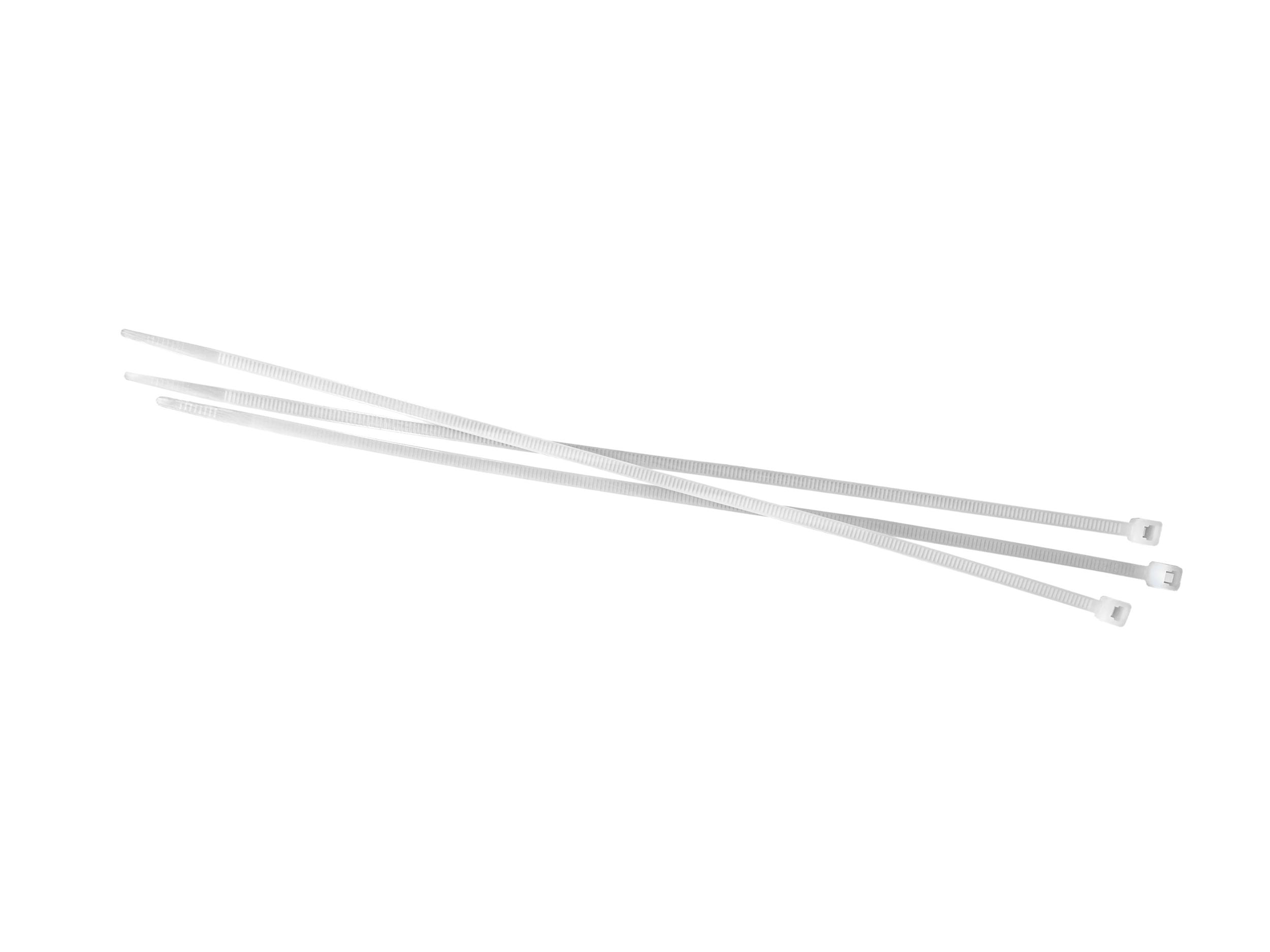 

Стяжка Netko SZ, 3.6 мм x 250 мм, 100 шт., от -35⁰С до +85⁰ С, белый (60244), SZ