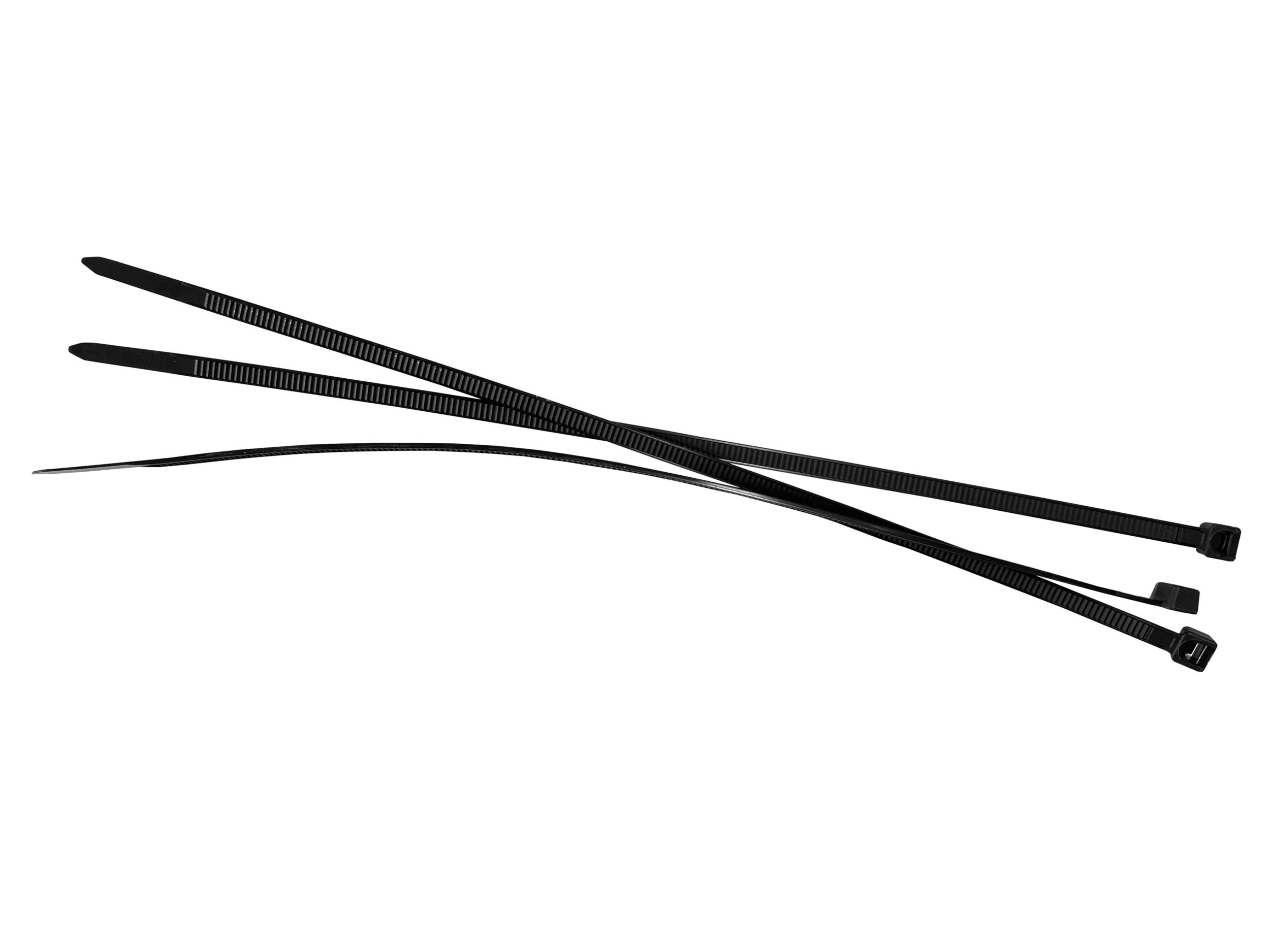 

Стяжка Netko SZ, 4.6 мм x 250 мм, 100 шт., от -35⁰С до +85⁰ С, черный (60266), SZ
