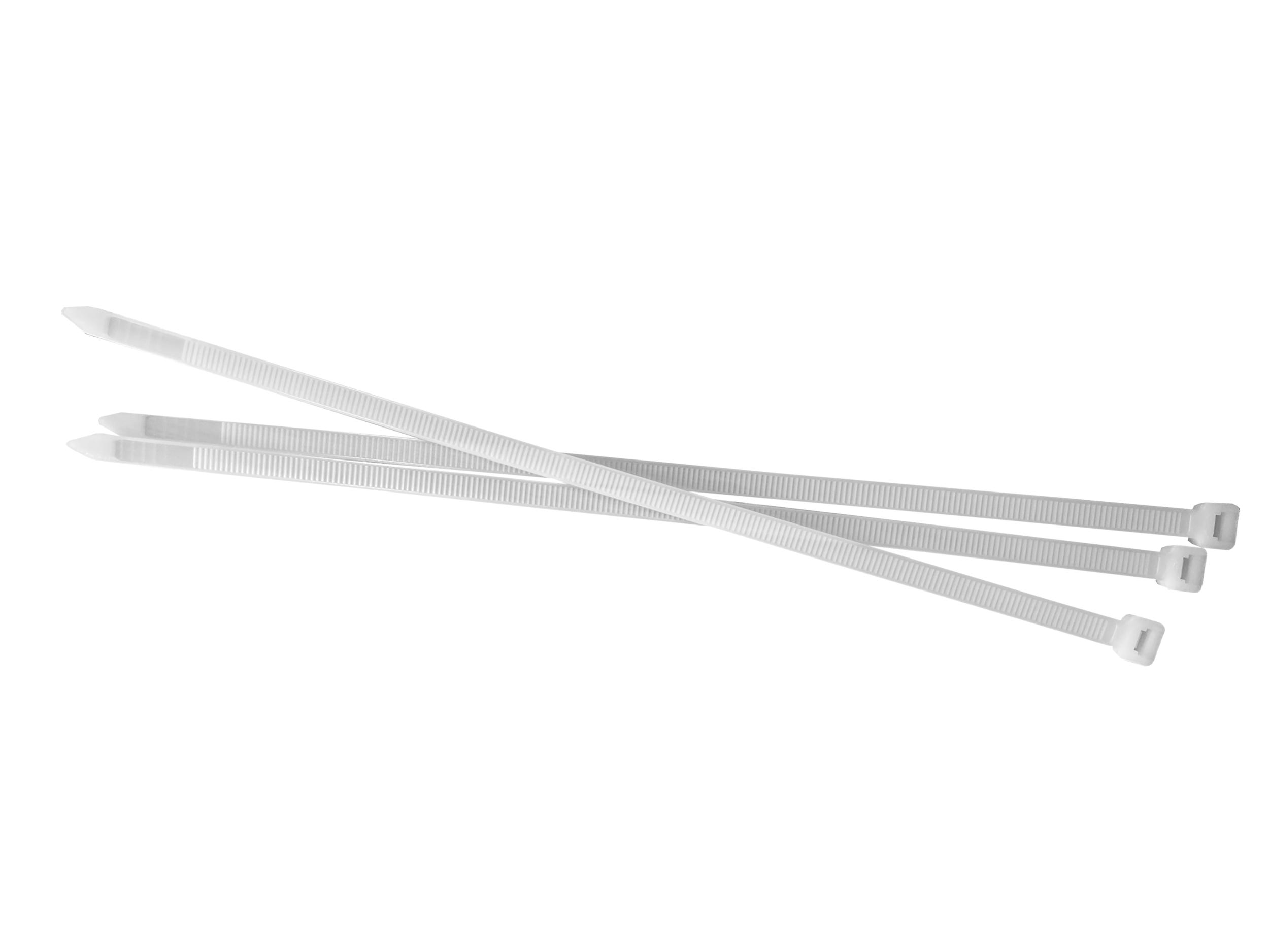 Стяжка Netko SZ, 7.5 мм x 300 мм, 10 шт., от -35⁰С до +85⁰ С, белый (60254)