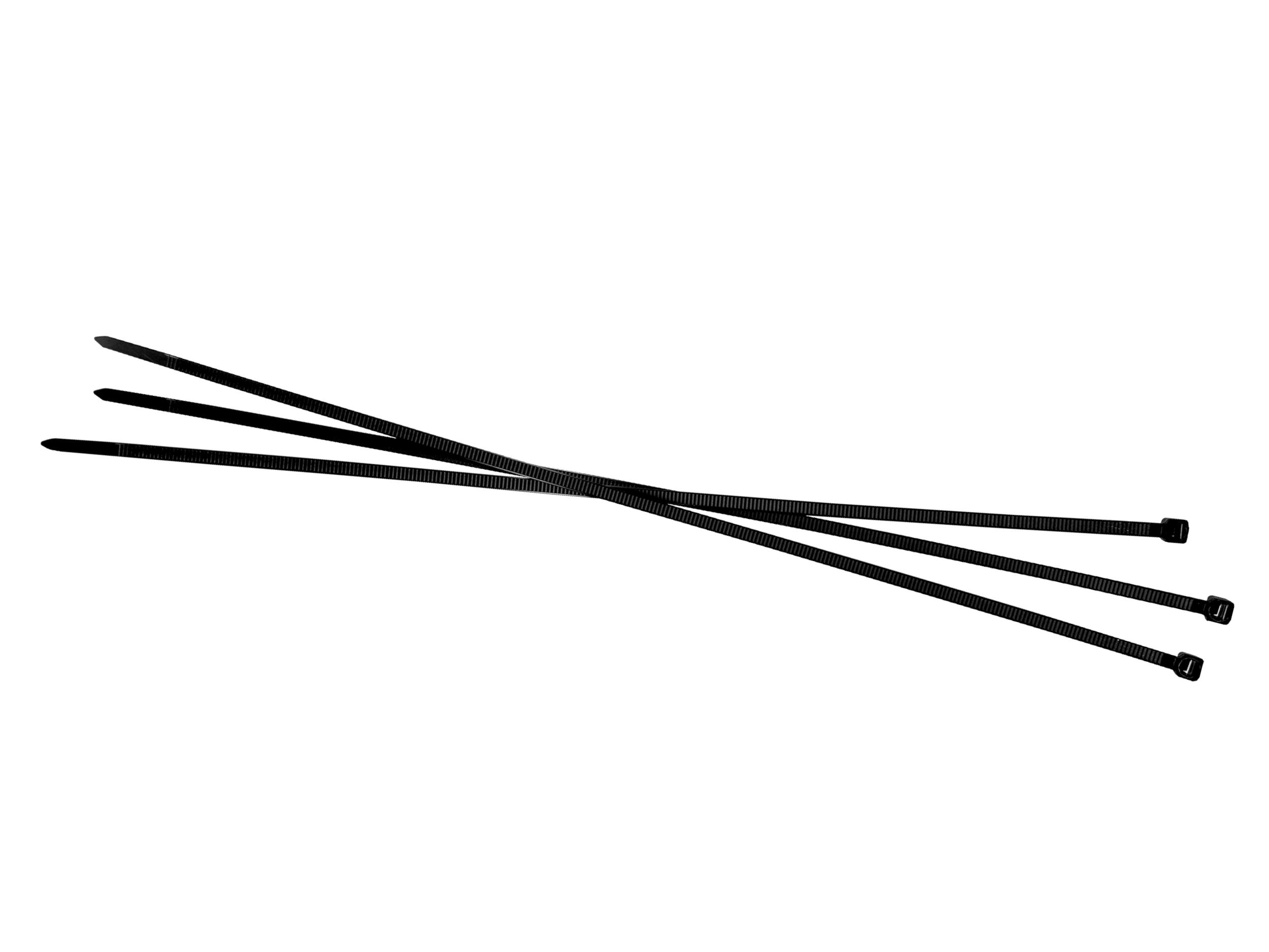 Стяжка Netko SZ, 4.6 мм x 350 мм, 100 шт., от -35⁰С до +85⁰ С, черный (60268)