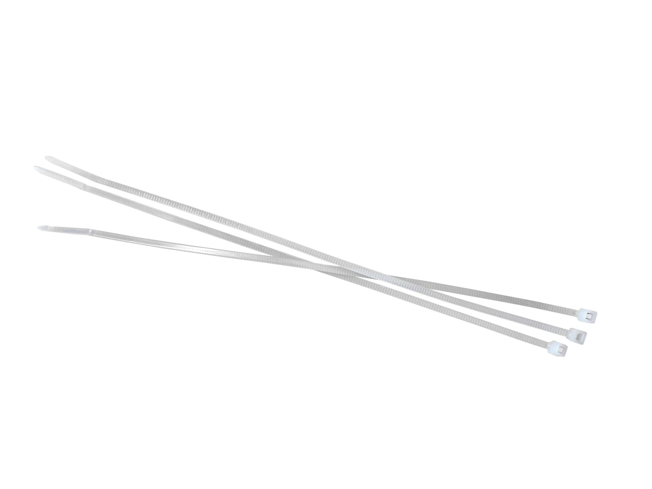 

Стяжка Netko SZ, 2.5 мм x 200 мм, 100 шт., от -35⁰С до +85⁰ С, белый (60241), SZ