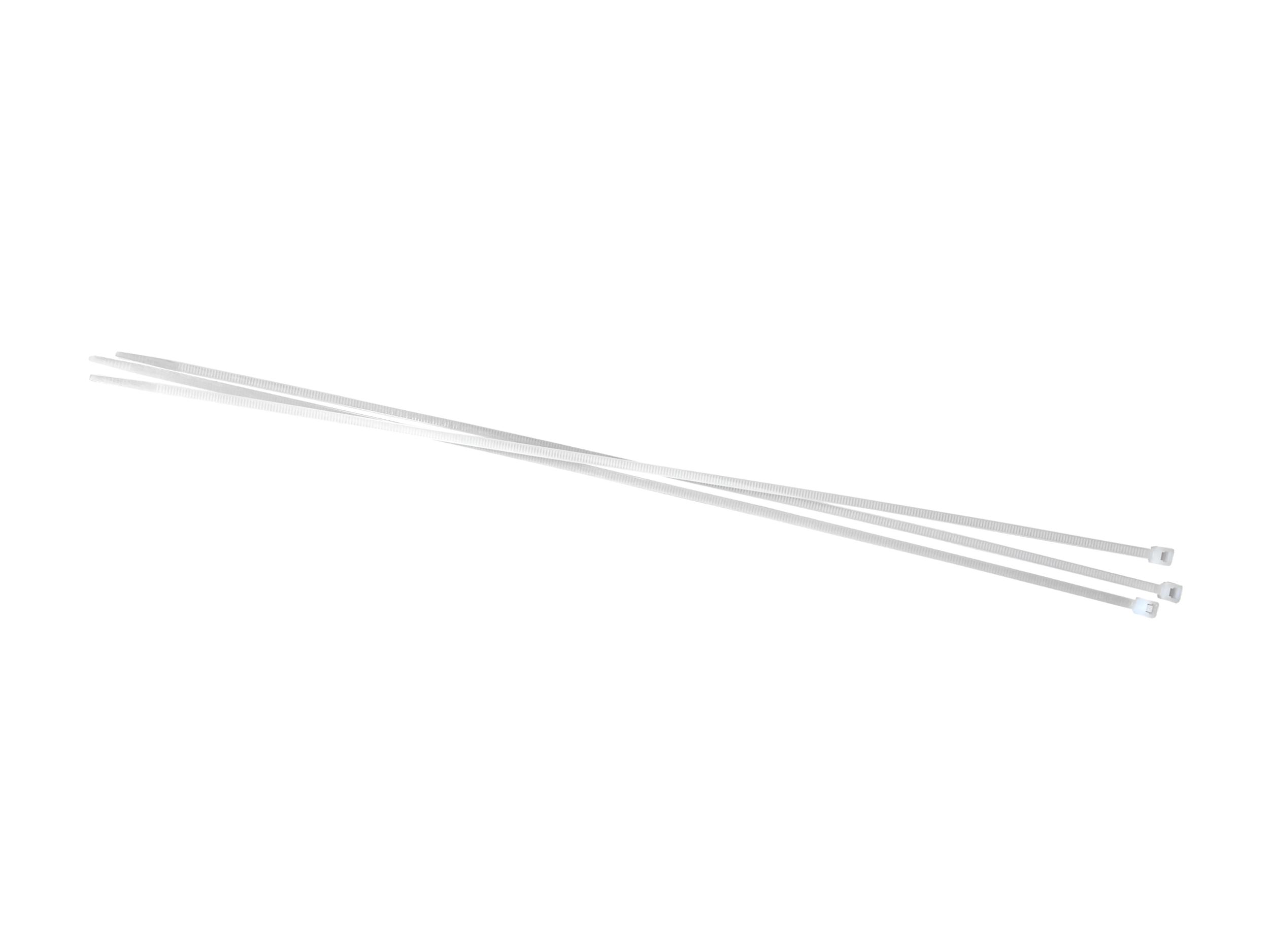 Стяжка Netko SZ, 3.6 мм x 370 мм, 100 шт., от -35⁰С до +85⁰ С, белый (60246)