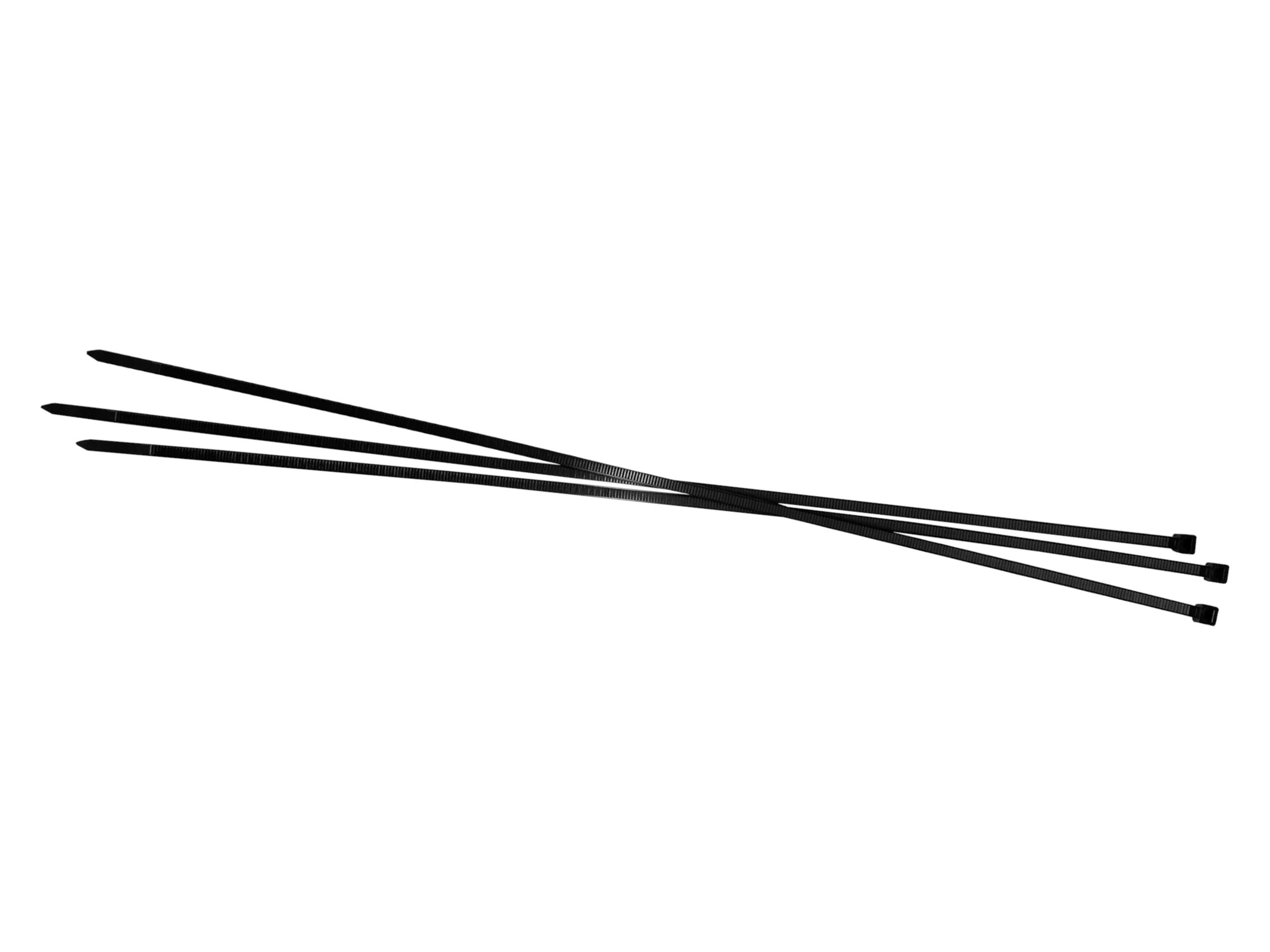 Стяжка Netko SZ, 4.8 мм x 450 мм, 100 шт., от -35⁰С до +85⁰ С, черный (60270)