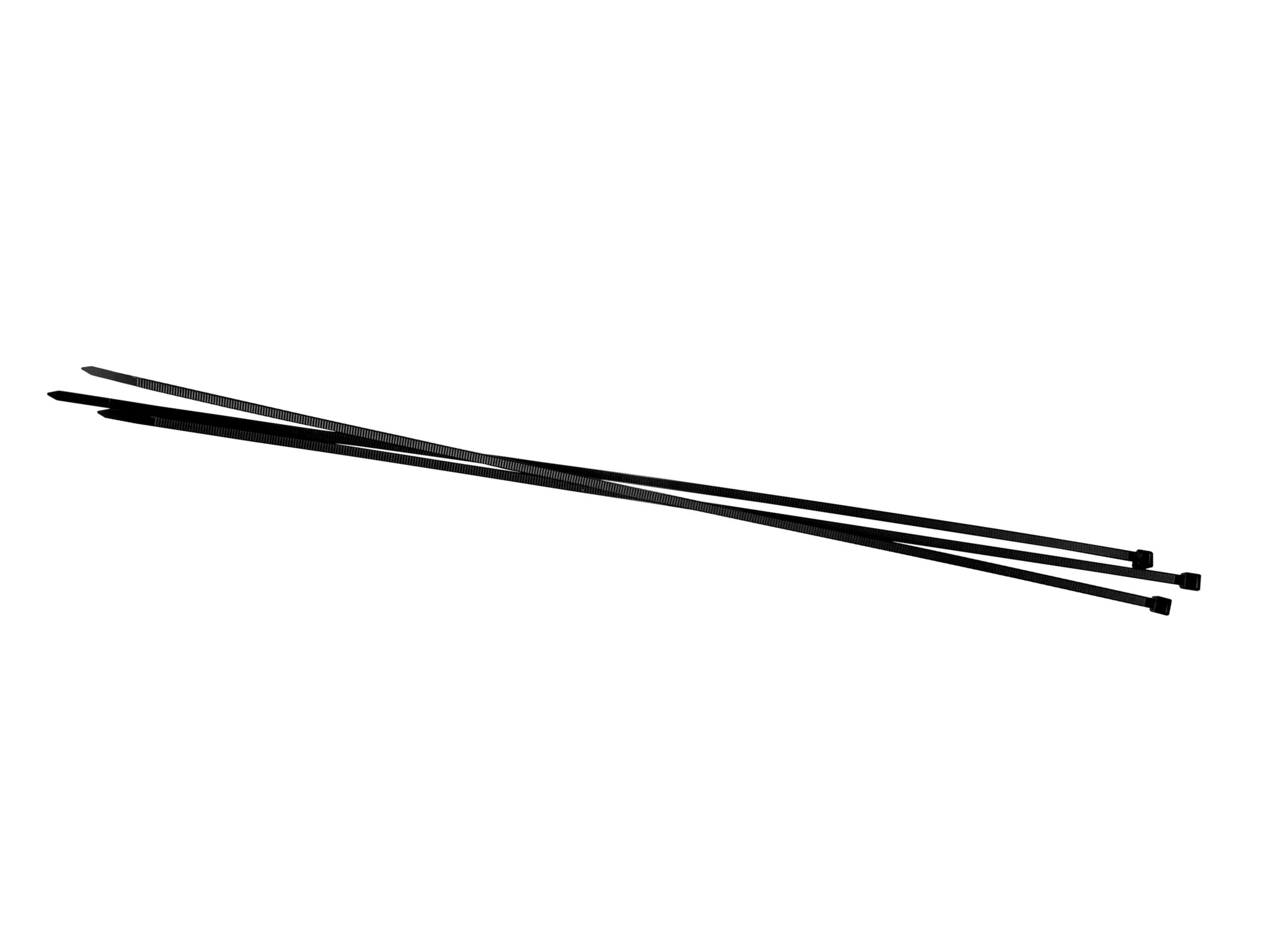 Стяжка Netko SZ, 4.8 мм x 500 мм, 100 шт., от -35⁰С до +85⁰ С, черный (60271)
