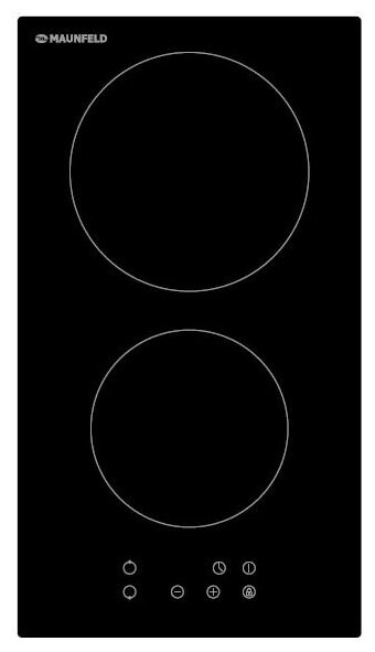 

Электрическая варочная панель Maunfeld EVCE.292-BK, 2 конфорки, черный (EVCE.292-BK), Черная, EVCE.292-BK