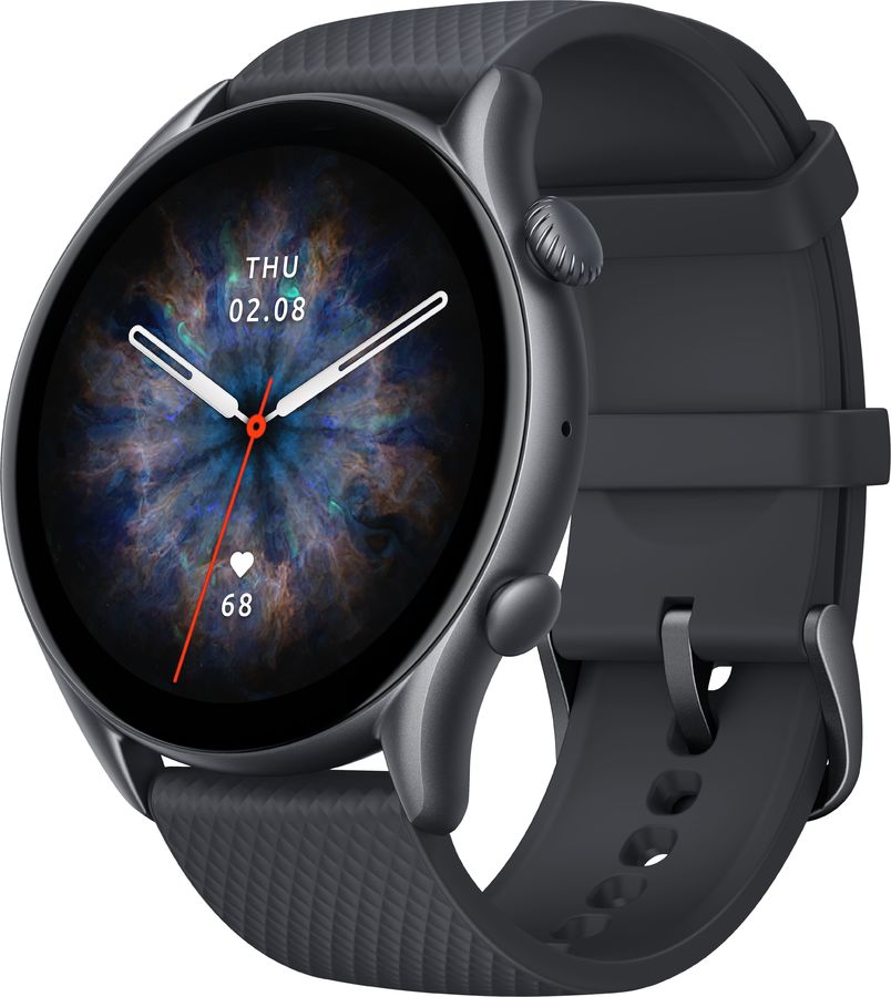 

Смарт-часы Amazfit GTR 3 PRO , 1.45" AMOLED, черный (6972596103646), GTR 3 PRO